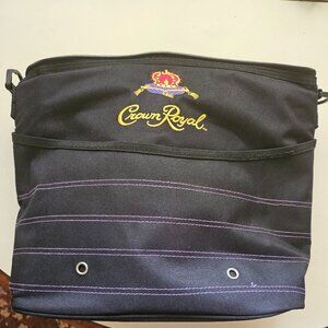 Crown Royal Soft-Sided Insulated Cooler. BONUS 4 Velvet Crown Royal Bags